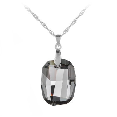 

Aiyaya America&Europen Style White Crrystal 10kt Gold Plated Pendant Necklaces