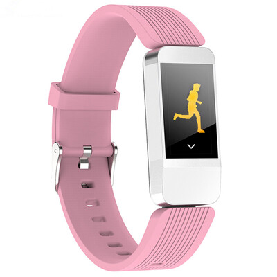 

Фитнес-группа Tracker Smart bracelet IP68 Водонепроницаемый спортивный монитор сердечного ритма Sport Wristband для Android IOS Call alert Смотреть