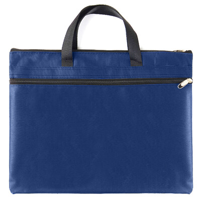 

Zhengcai ZNCI Business Bag A4 File Bag Portfolio Briefcase Meeting Bag Pouch 1407 Oxford Blue