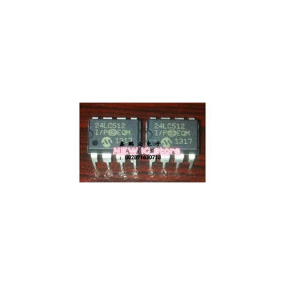 

Free Shipping 50PCS PIC24LC512-I/P 24LC512-I/P 24LC512 DIP-8 memory chip 100% New and original