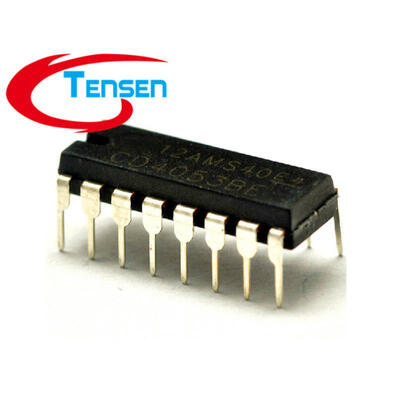 

200Pcs/Lot CD4053BE HCF4053 HEF4053 Triple 2-channel Analog Switches DIP-16 CD Digital IC