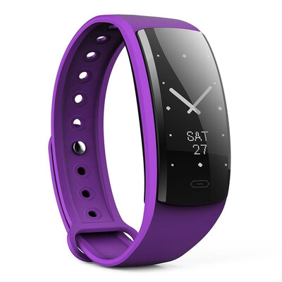 

QS 90 Smartband Nordic 52832 Монитор сердечного ритма Многоязычная калькуляция калорий 0,96 'HD OLED