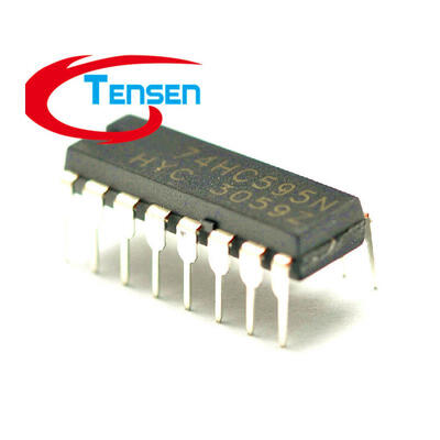 

100PcsLot 74HC595N 74HC595 8 Bit Shift Register DIP-16 74 Logic IC