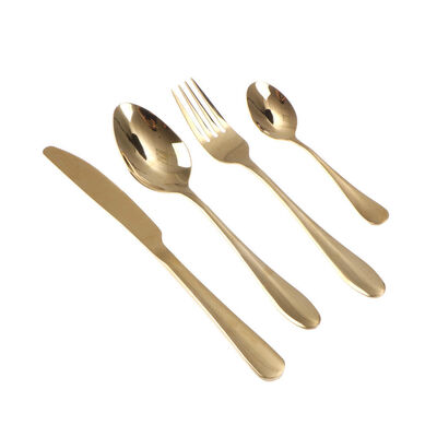 

4pcsset Stainless Steel Rainbow Dinnerware Set Cutlery Fork Spoon Teaspoon