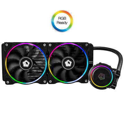 

ID-COOLING DF-12025-RGB Single RGB Temperature Control Fan Recommended for DASHFLOW Water Cooling Expansion