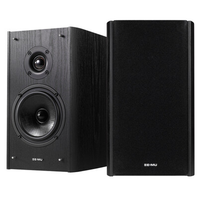 

Инновации (Creative) EMU XM7 HiFi полочных акустических систем мультимедиа компьютер монитор колонки стерео сабвуфер коллекция уровень древесины Brown