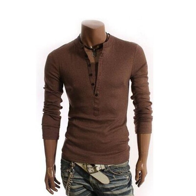

Zogaa Men's T-Shirt False Two Piece Casual Korean