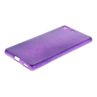 

MOONCASE Case for Sony Xperia M5 Flexible Soft Gel TPU Silicone Skin Slim Durable Case Cover Purple