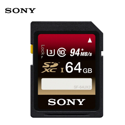 

Sony SONY 64G memory card SF-64UX2 SDXC UHS-I memory card SD card 94MB S read speed