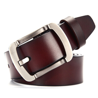 

Fashion belt men&39s leather retro cowhide belt wild casual leather belts zigzag belt