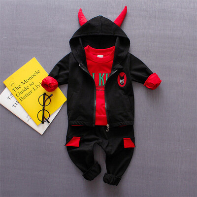 

Autumn Fashion Children Clothing Sets Long Sleeve Kids Clothes Sports Suit for boys jacket shirtpant 3-Piece Suit Set