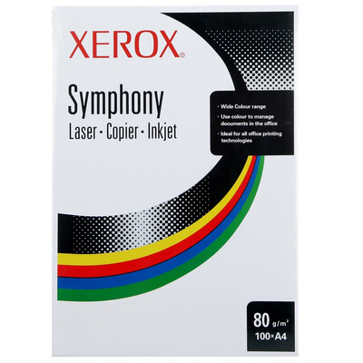 

Xerox 80g A4 цветная копировальная бумага 5 цветов × 20 листов