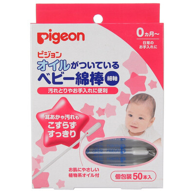

Pigeon специальный детские ватные палочки 50 шт.