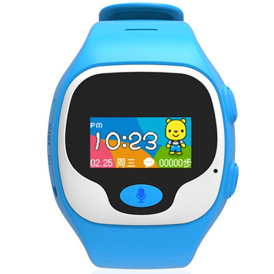 

Youbie (ubbie) phone watch student 360 degree security positioning micro talk talk bracelet children watch blue