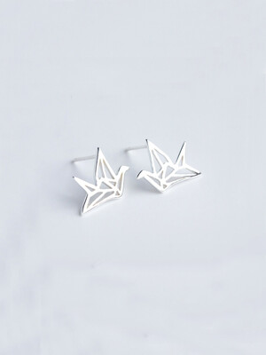 

onice 925 серебро eearing с оригами кран дизайн wqe013
