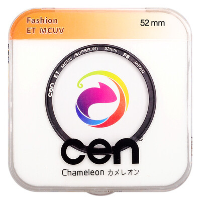 

Chameleon cen ET MCUV 52mm thin section double-sided multi-layer filter to support wide-angle shooting for Nikon 18-5535 18 Canon 50 18 M2&other lenses
