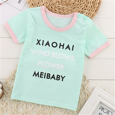

2018 Cotton Kids T-Shirt Children Summer Short Sleeve T-Shirts For Boys Girls Clothes Baby Boy T Shirt Toddler Tops