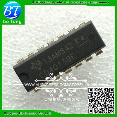 

20PCS CD4013BE DIP-14 CD4013 DIP free shipping