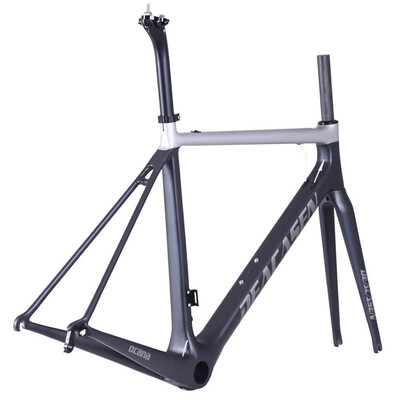 

Deacasen 2018 Top New T800 Red Gray Blue Di2 And Lighter Faster Carbon Road Bike Frame Cycling Bicycle Racing Frameset Bike