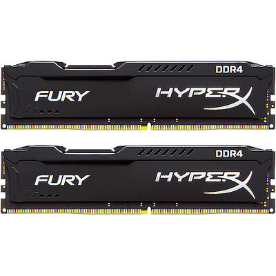 

Кингстон (Kingston) HyperX серии Ярость DDR4 2400 16G (8GBx2) настольный памяти