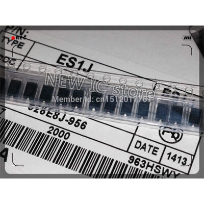 

Free shipping 200PCS SMD ES1J SF18 1A/600V fast recovery diode rectifier 20PCS