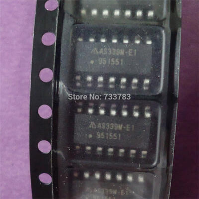 

10pcs/lot AS339M-E1 AS339M LOW POWER LOW OFFSET VOLTAGE QUAD COMPARATORS