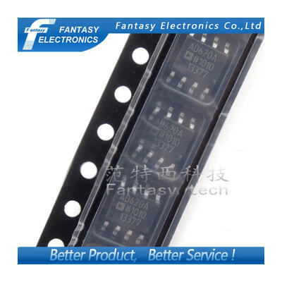

5PCS AD620ARZ SOP8 AD620A SOP AD620 SMD Low Cost Low Power Instrumentation Amplifier new and original IC free shipping