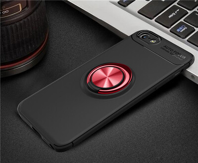 

Iphone 5/5s роскошь металлическое кольцо, магнитные брекет - shockproof охлаждения тпу телефон дел