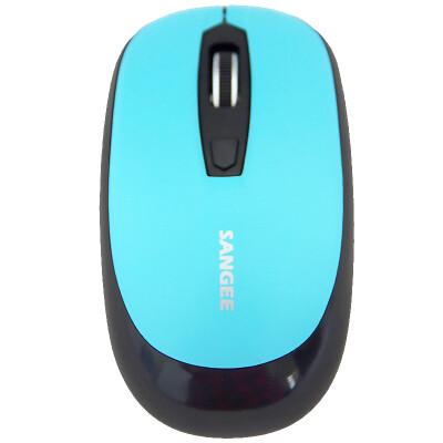

Большая тройка (SANGEE) w1040 2.4G беспроводная оптическая мышь (синий)