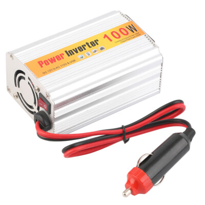 

100W Car Auto Inverter Power Supply Adapter 12V DC to 110V AC Laptop Computer