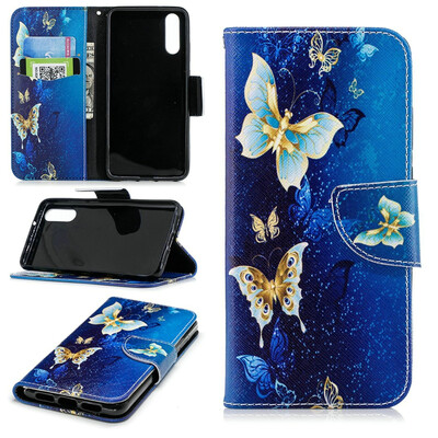

BEFOSPEY Painting PU LeatherSoft TPU Card Slot Stand Wallet Case For Huawei P2058"
