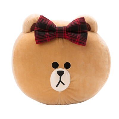 

LINE FRIENDS Qiu can stay cute pillow 30cm anime around fashion girl cushion cute toys