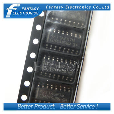 

50PCS CD4049UBM SOP16 CD4049U SOP CD4049 CD4049UBM96 SMD new and original IC free shipping