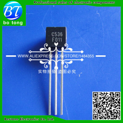 

Free shipping 2SA6082SC536 Each 50pcs all 100pcsbag A608 C536 NPN PNP Transistor TO-92 Power Triode Transistor Bag