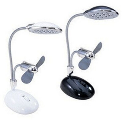 

Yixiukeji 2 in 1 USB fanUSB light lampcomputer small fanUSB lamp fan