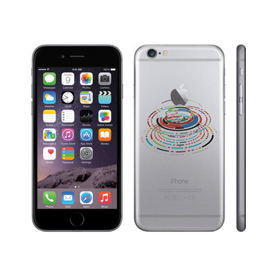 

GEEKID iPhone 6 Back Decal sticker Phone back sticker Rings Protector Decal cover iPhone 6s waterproof 3M stickers