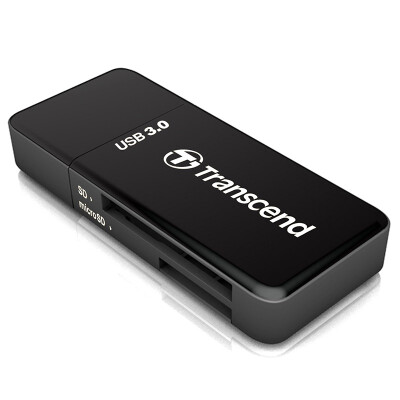 

Transcend USB 3.0 RDF5 SD High Speed ​​Card Reader (Black