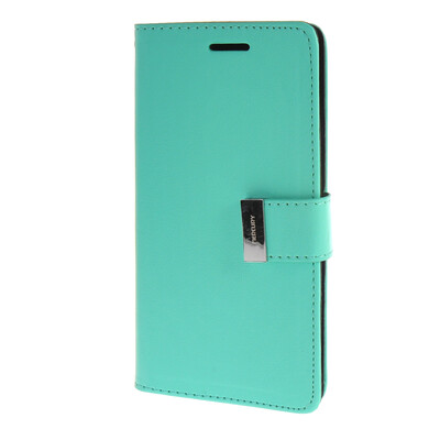 

MOONCASE Case for Asus Zenfone 5 Flip Leather Wallet Card Slot Bracket Back Cover Green