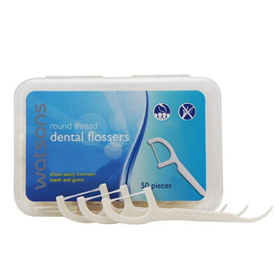 

MyMei 1 Box 50pcs Dental Flosser Stick Pleiotropic Circleline Nursing