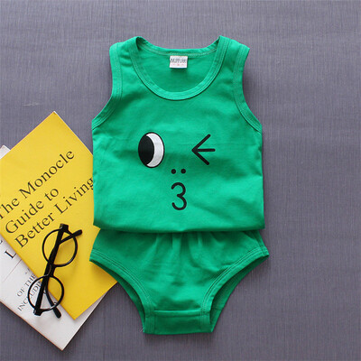 

hot sell boy 2017 summer clothing set sleeveless white shirtshort pants children boys clothes sets