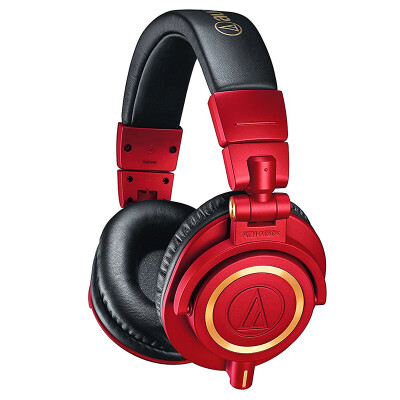 

Audio-technica ATH-M50x RD Limited Special Edition Headband Professional Fully Monitored HIFI Headphones Red Gold