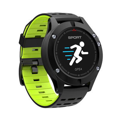 

100 Original No1 F5 GPS Smart watch Altimeter Barometer Thermometer Bluetooth 42 Smartwatch Wearable devices for iOS Android