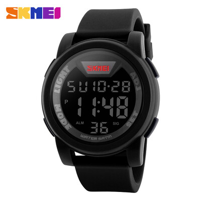 

SKMEI Watch Men Military Sports Watches Fashion Silicone Waterproof LED Digital Watch For Men Clock