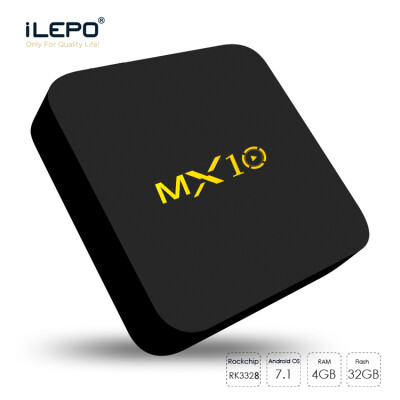 

MX10 Android TV Box Rockchip 3328 Quad-Core 64-бит 4GB 32GB TV Box Android 7.1 WIFI KD 17.4 Полностью загруженный IPTV-блок