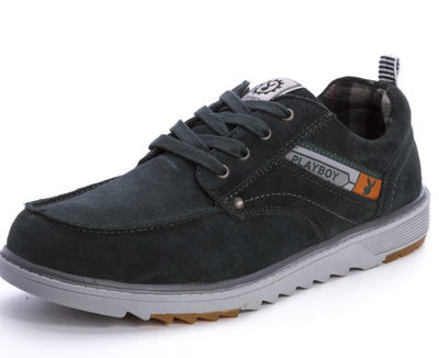 

PLAYBOY brand Autumn and winter leisure,British style,Breathable,Large size,Fashion working,Big-toe,Men's shoes
