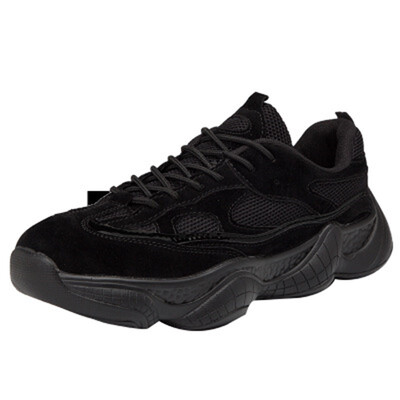 

2018 summer breathable mens casual shoes thick-soled fashion old shoes mens non-slip comfortable sports shoes
