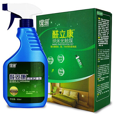 

Green Run Nano Photocatalyst to Remove Formaldehyde Scavenger New House Furniture New Car Deodorant 500ml