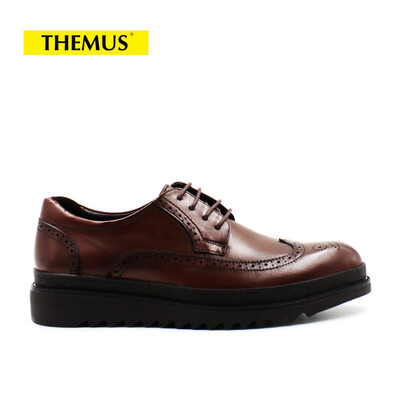 

THEMUS Oxford Flats Mens Shoes Retro Series H3205A