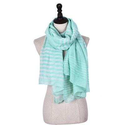 

Jeouly Women long scarf navy Blend girl Shawl Striped Печать зима Бесконечные шарфы sjaal Foulard femme hijab Bandanas 180 * 90 см