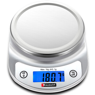 

Hauswirt HE-56 Kitchen Scale Baking Scale Home High-Precision Electronic Scale 0.1g Precision Stainless Steel Tray